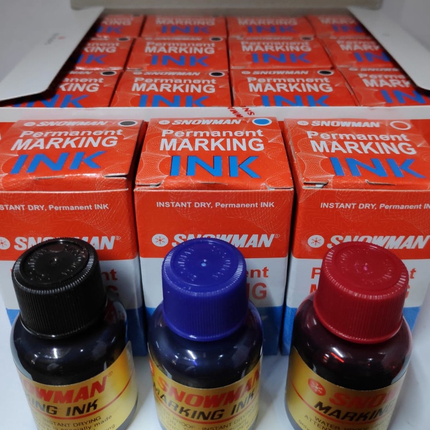 

KI3 LUSIN REFILL TINTA SPIDOL PERMANEN SNOWMAN ISI SPIDOL PERMANENT MIC