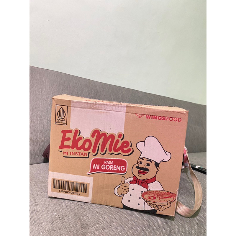 

Ekomie Mie Instan Goreng berbumbu 1 karton
