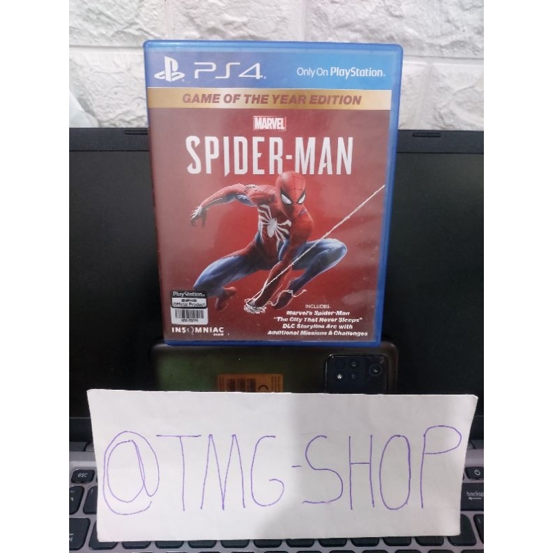 Spiderman Kaset PS4 / BD PS4 Playstation 4