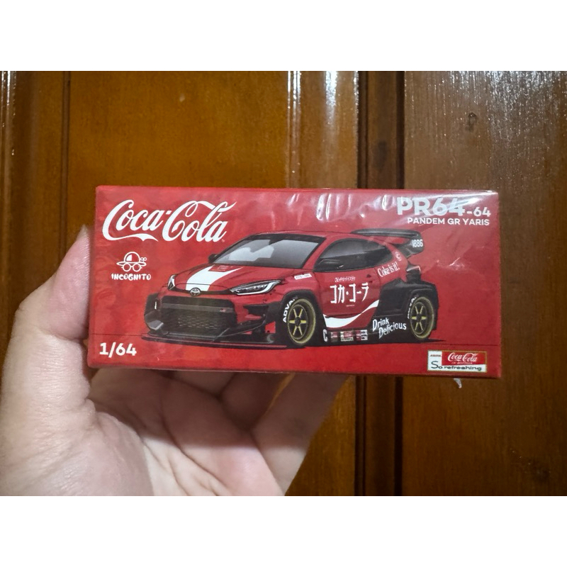 Pop Race Toyota GR Yaris Pandem Coca Cola Livery