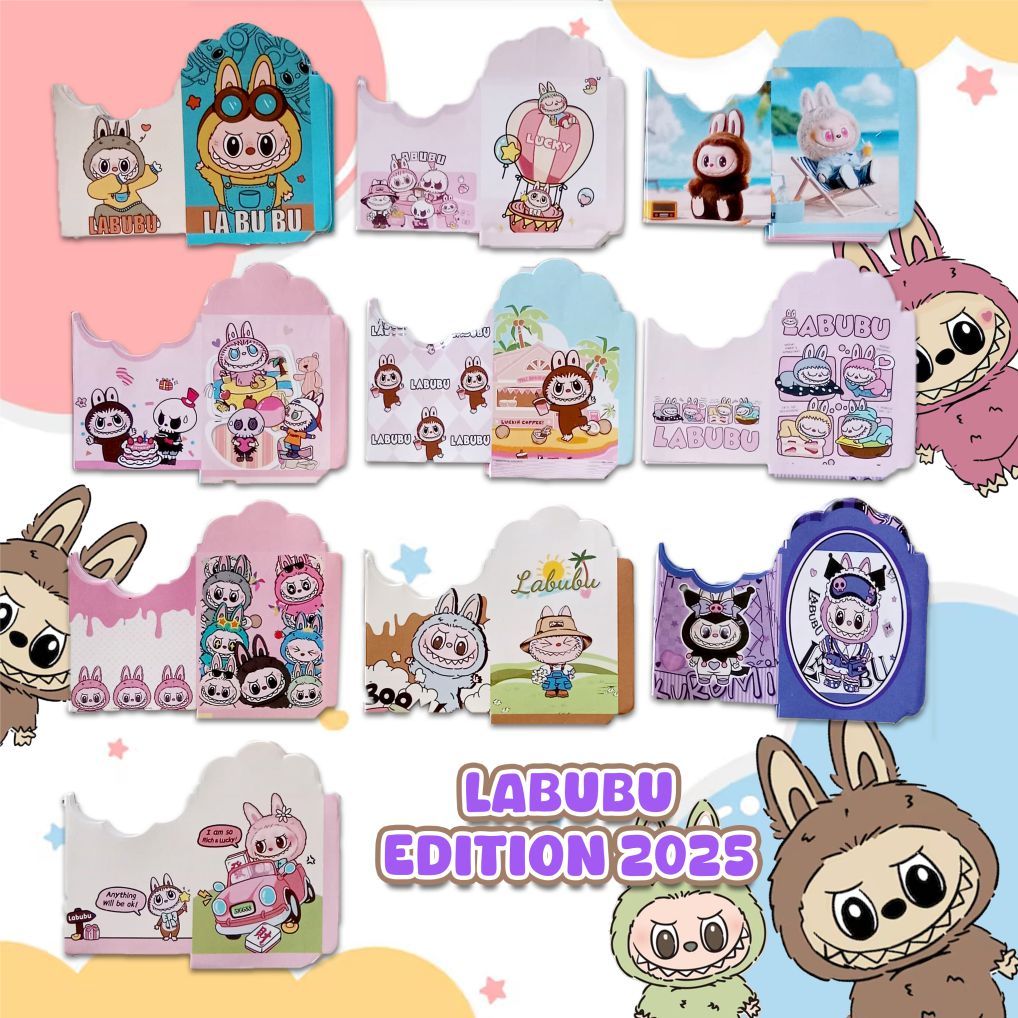 

[1000 LEMBAR] AMPLOP MEDIUM LABUBU EDITION 2025