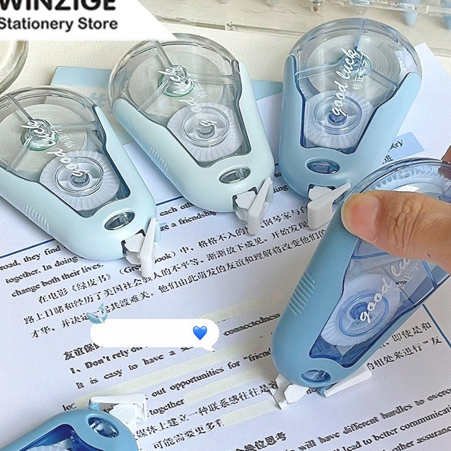 

KI3 Winze Combo 5 Pita si Tip Ex Kes Lucu 1m Correction Tape Morandi Aesthetic Stationery Alat Tulis