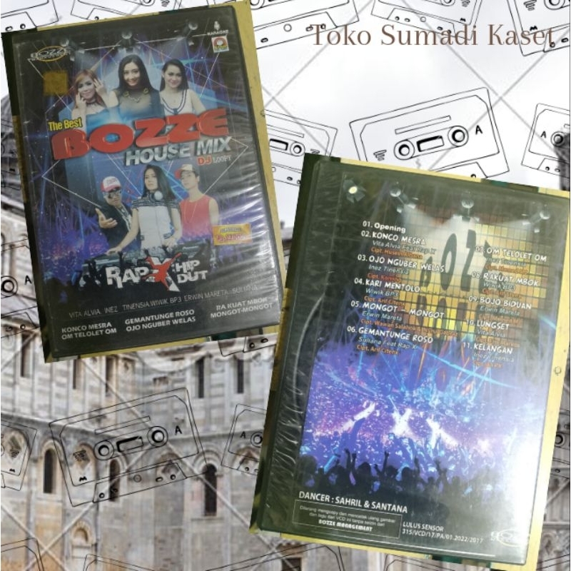 VCD rap-x bozze house music konco mesra