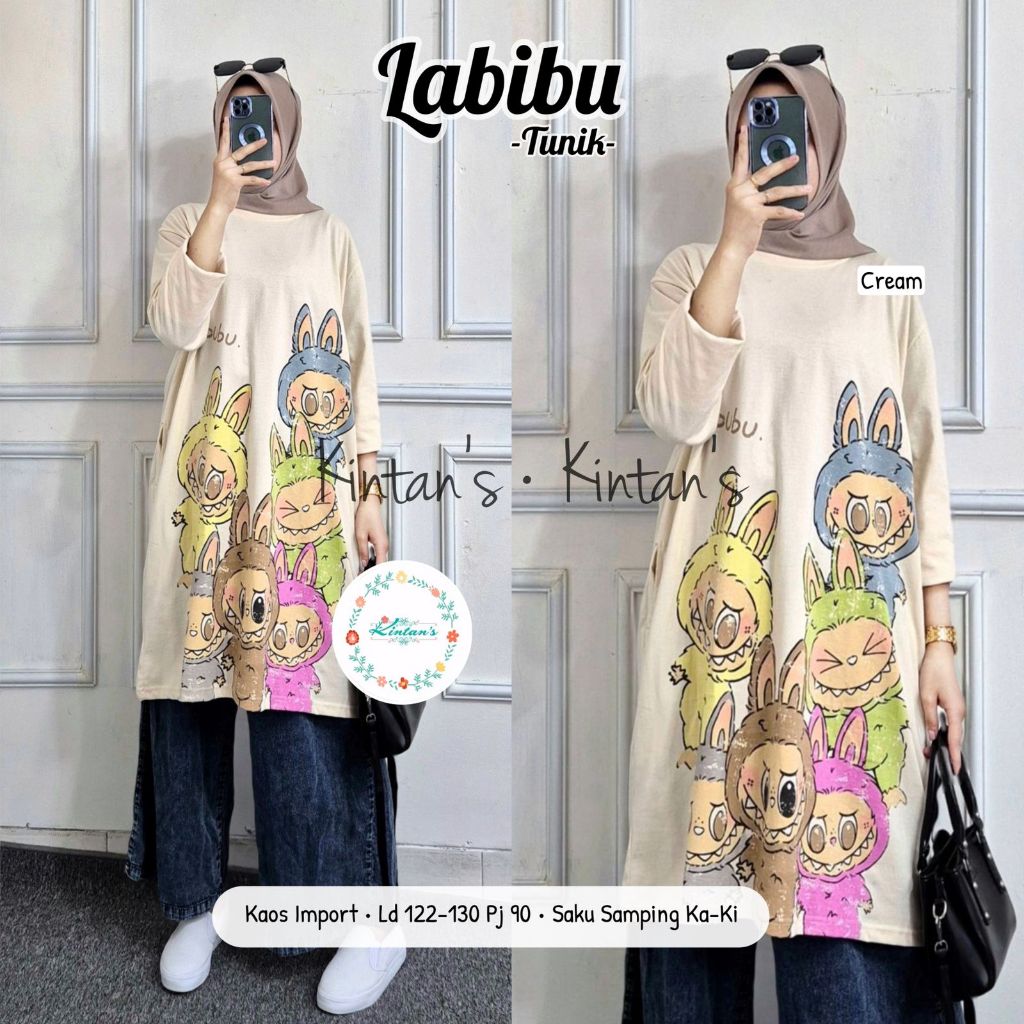 KAOS JUMBO WANITA LENGAN PANJANG KOREAN STYLE KEKINIAN BAJU ATASAN WANITA KAOS JUMO LD 120 ATASAN BI