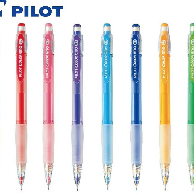 

Terbatas 1Pcs Pensil Mekanik Pilot 7mm Color Eno HCR197
