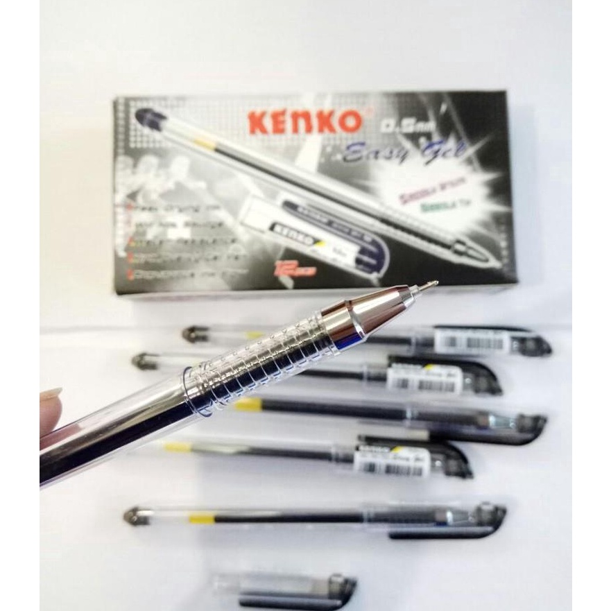 

FG2 Pulpen Easy Gel Kenko 12pcs