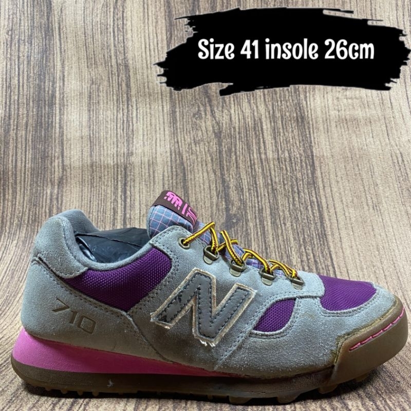 Sepatu Outdoor Gunung Hiking NB710 Size 41,5 fit 41