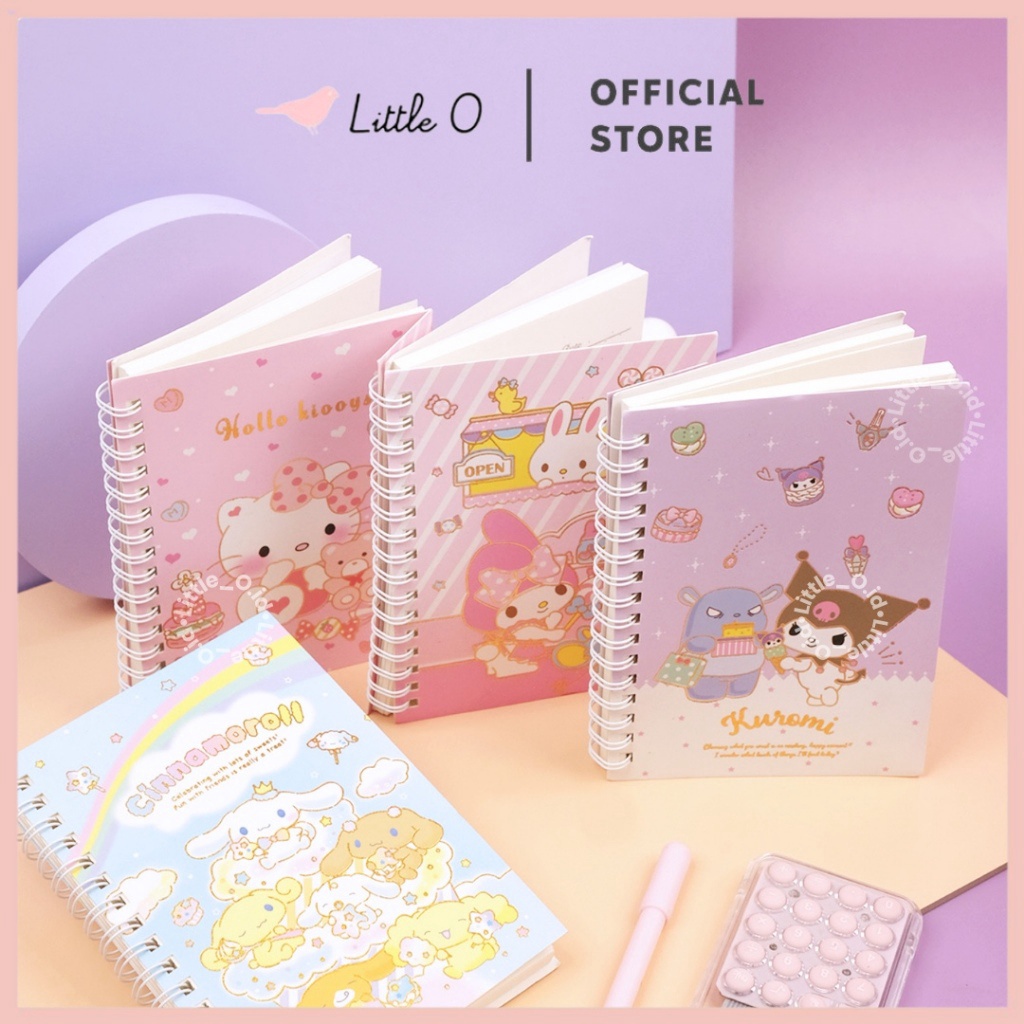 

Beli 1 Gratis 1 A6 Notebook Small Friends Ring Notebook Journal Notebook Buku Tulis Mini Binder Diary A6