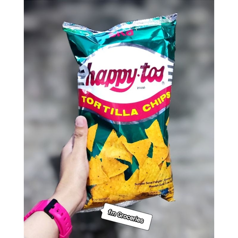 

Happy Tos Tortila chips hijau