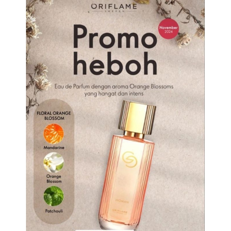 GIORDANI GOLD WOMAN EAU DE PARFUME |PARFUME ORIFLAME ORIGINAL promo diskon 60%