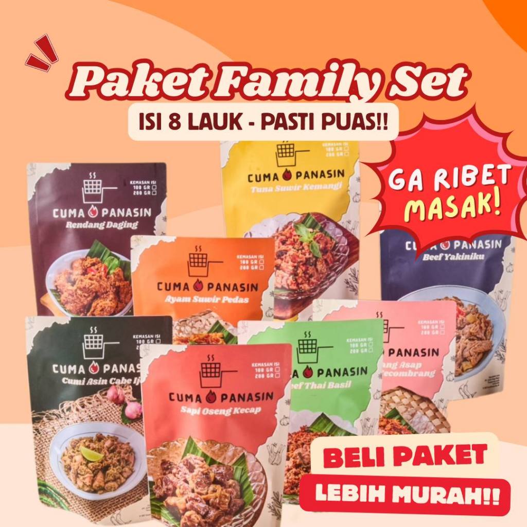 

FAMILY SET - Cuma Panasin - ready to eat