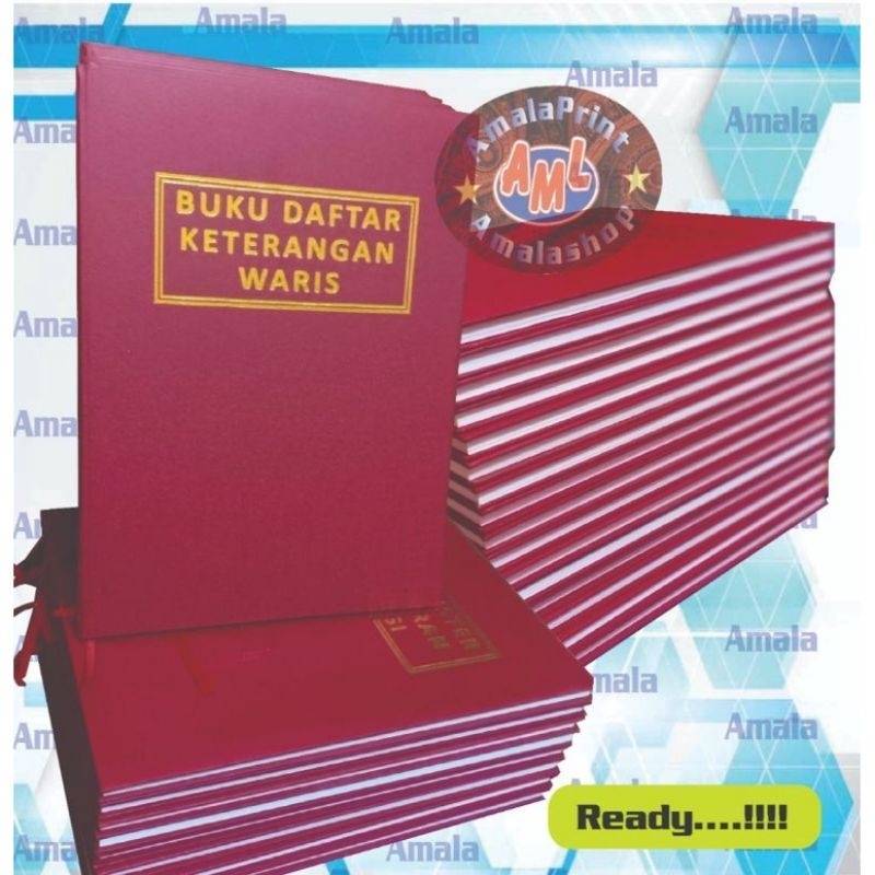 

buku daftar KETERANGAN WARIS