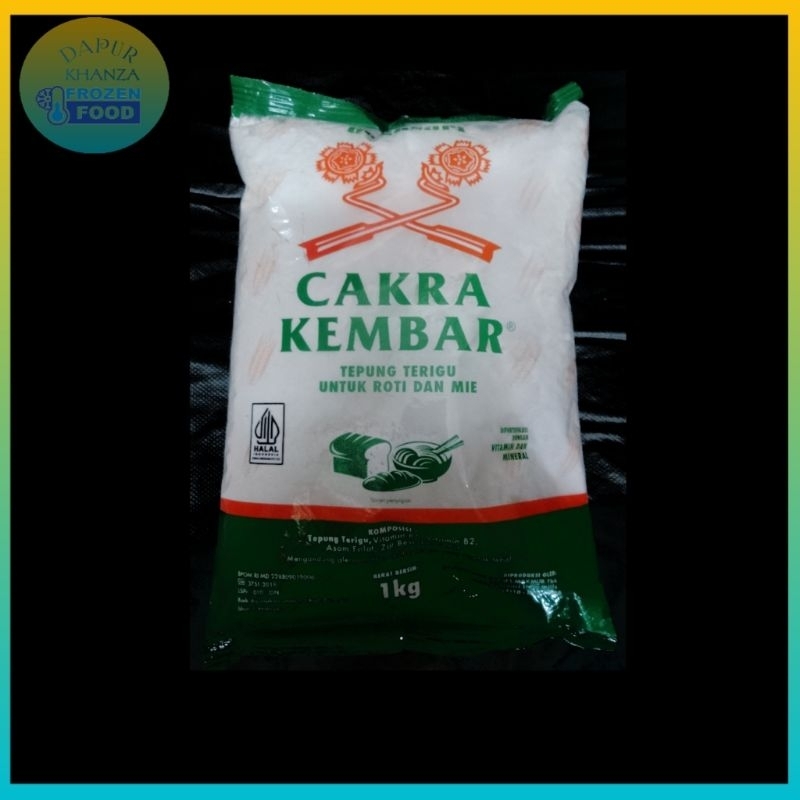 

TEPUNG TERIGU CAKRA KEMBAR 1 kg