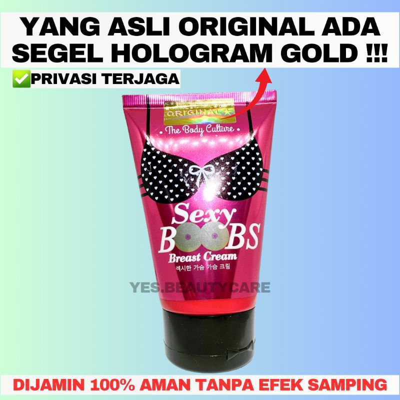 SEXY BOOBS ORIGINAL BPOM PEMBESAR PAYUDARA KENCANG BERISI BULAT PENGENCANG BREAST CREAM PADAT ASLI A