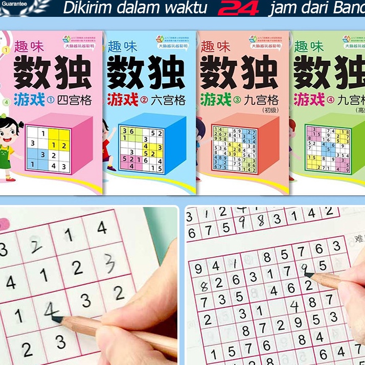 Price Sudoku Mind Challenging  Buku Sudoku Book Angka Anak  Sudoku Excellent Brain Twister