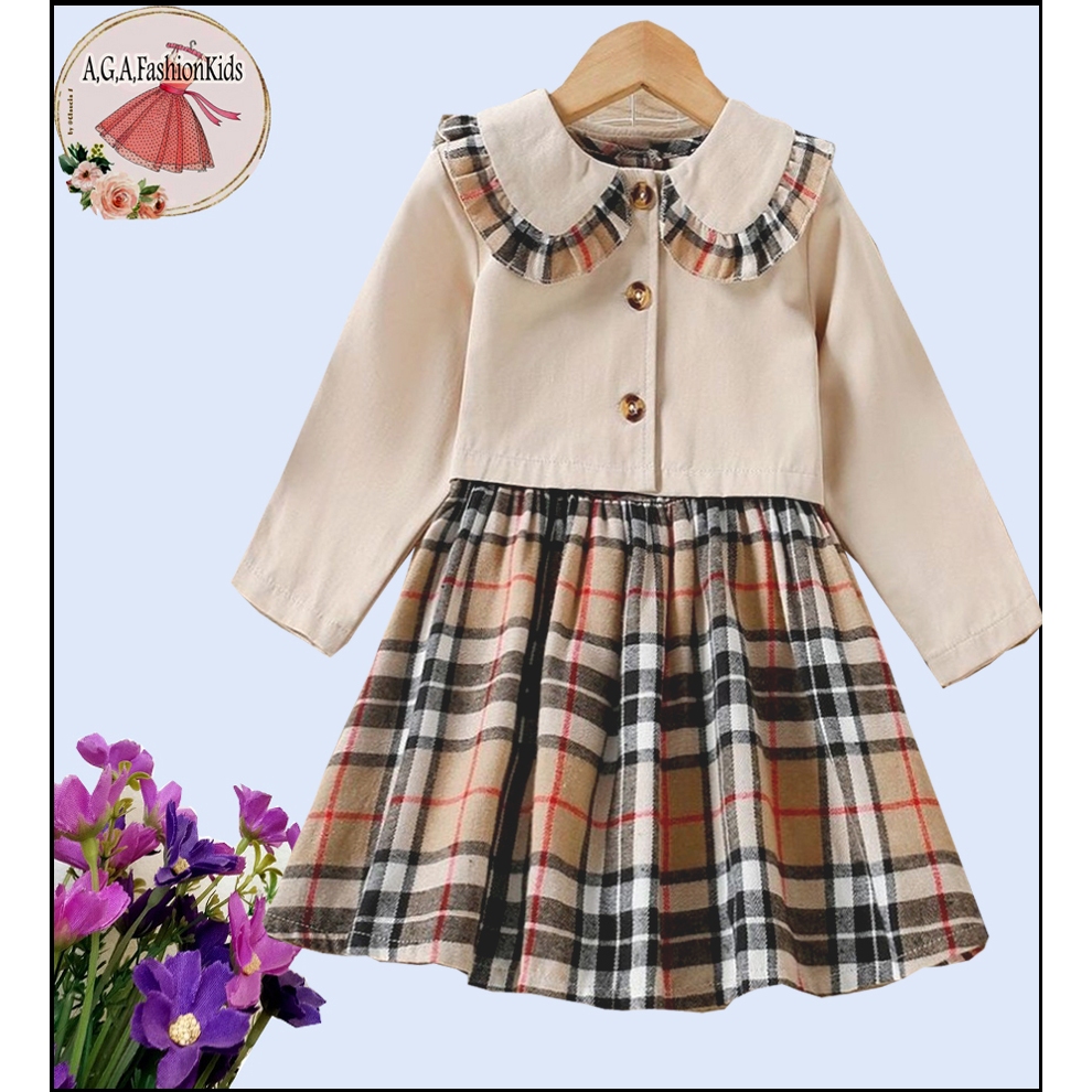 BAJU MOTIP KOTAK KOTAK TUNIK