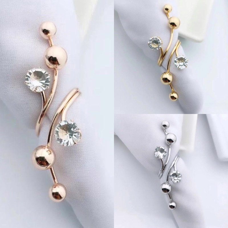 Ring Cincin Hijab / Ring Hijab / Ring Jilbab / Ring Kerudung / Ring Syal / Bros Cincin / Bros Wanita