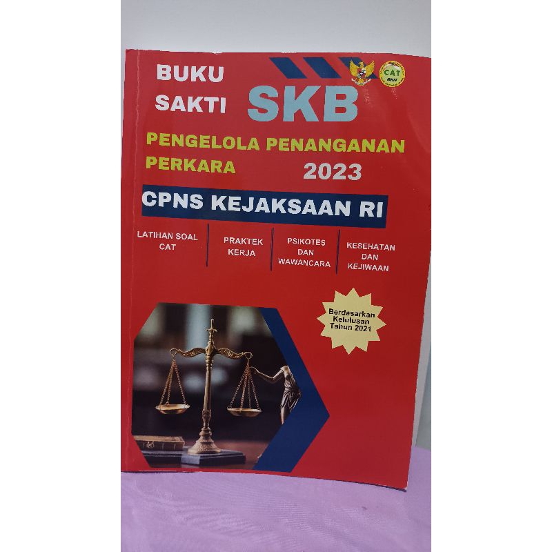 

Preloved Buku SKB Kejaksaan PPP