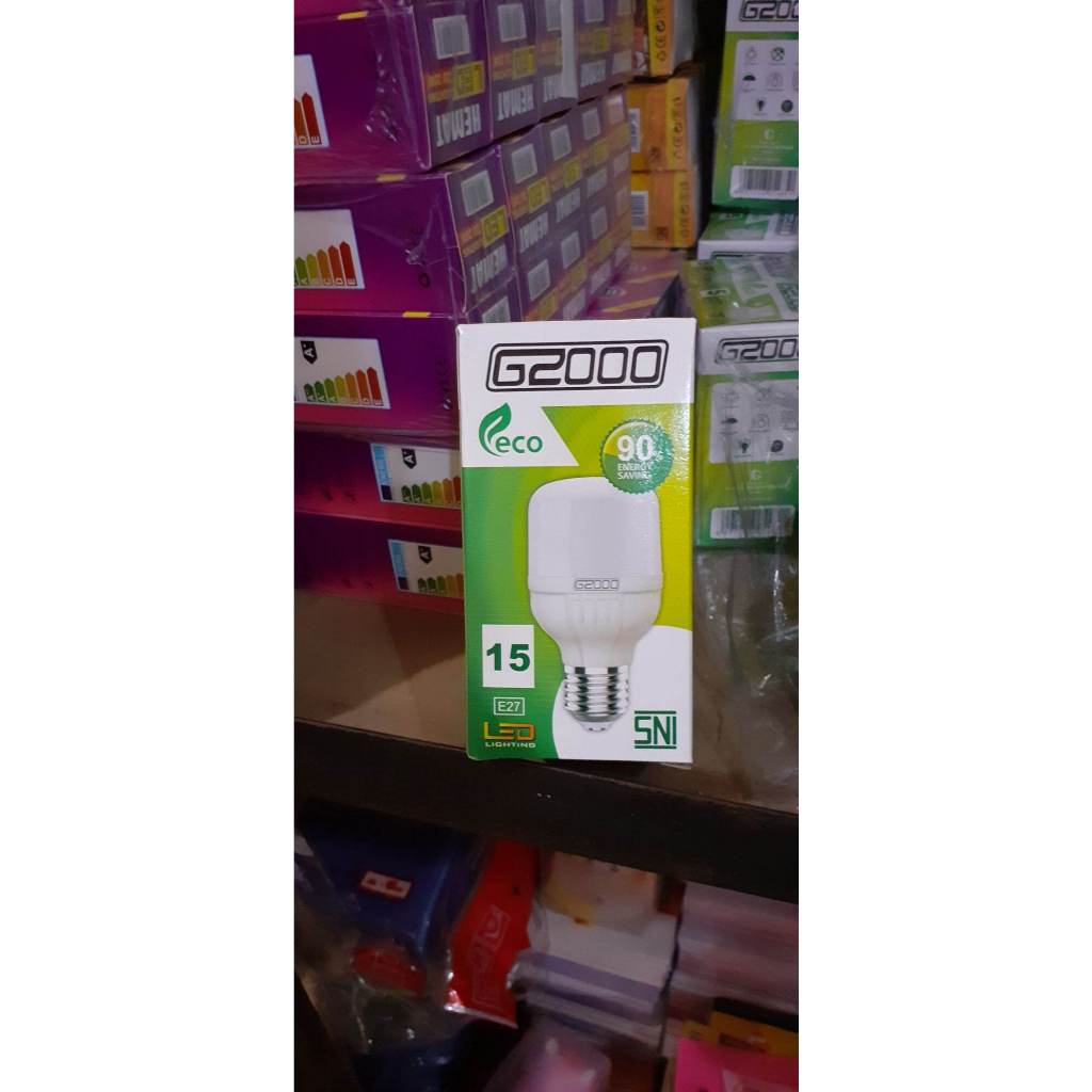 LAMPU LED LAMPU G2000 ECO SERBAGUNA 15Watt PUTIH