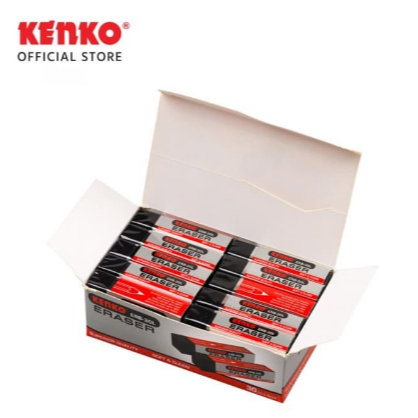 

( 30 Pcs ) KENKO - Penghapus ERB-30L Hitam