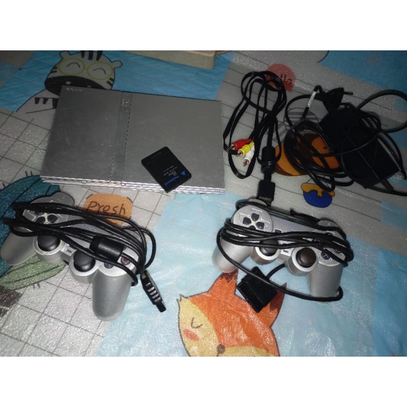Ps 2 slim silver limited murah Seri 7