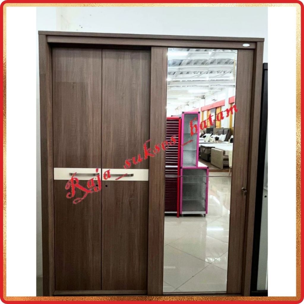 OLYMPIC LEMARI PAKAIAN LEMARI SLIDING WST CHICAGO KHUSUS BATAM