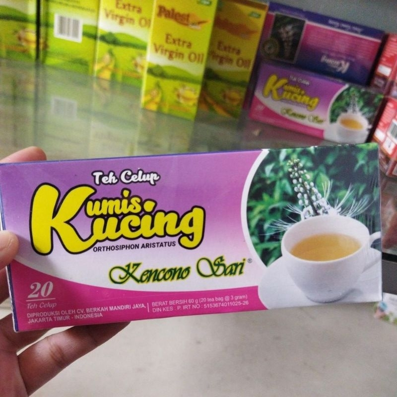 

Teh Celup Kumis Kucing Herbal Saluran Kemih Batu Ginjal Asli Original