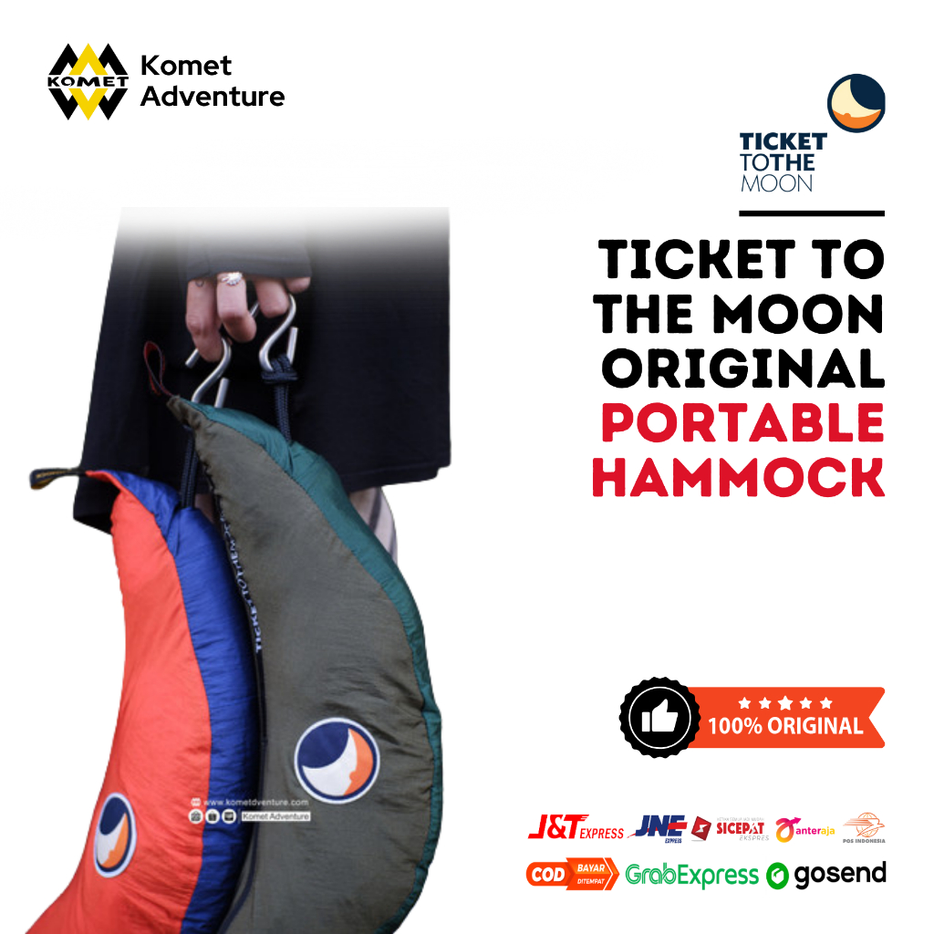 Ticket To The Moon Original Hammock (Portable Hammock)