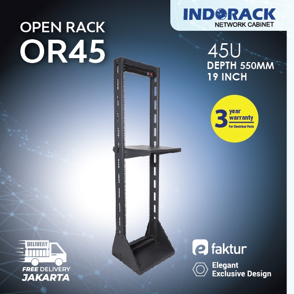 Open Rack INDORACK Rak Server 45U OR45