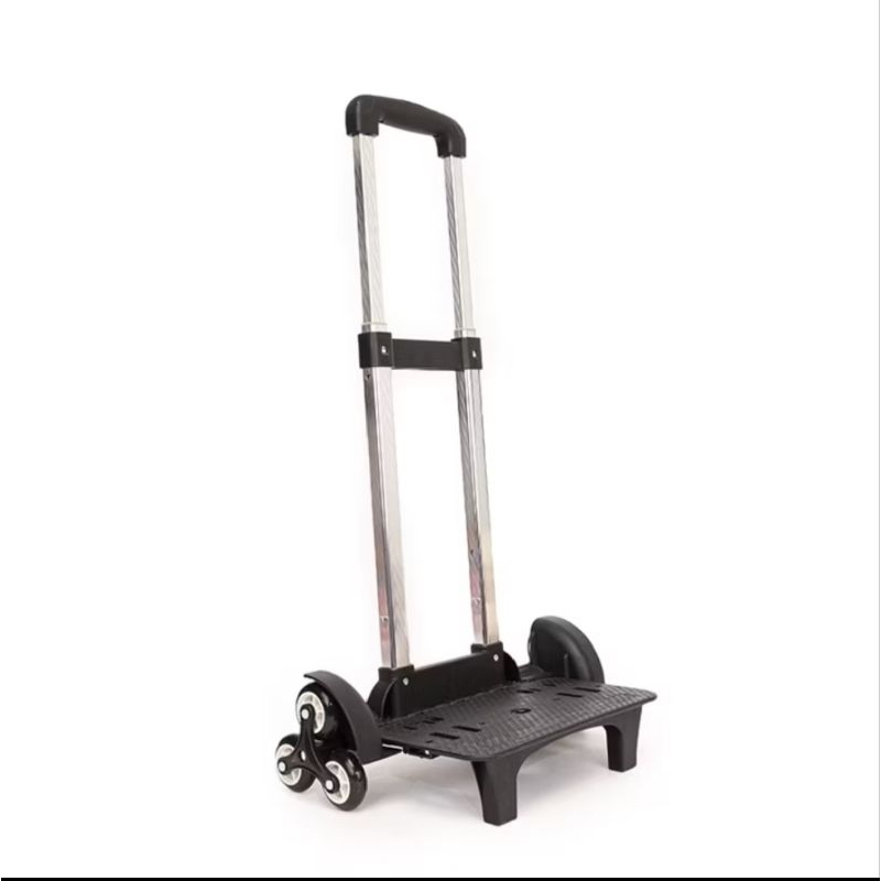 Trolley Troli Roda 3 6 Second Tas Anak Sekolah SD hitam