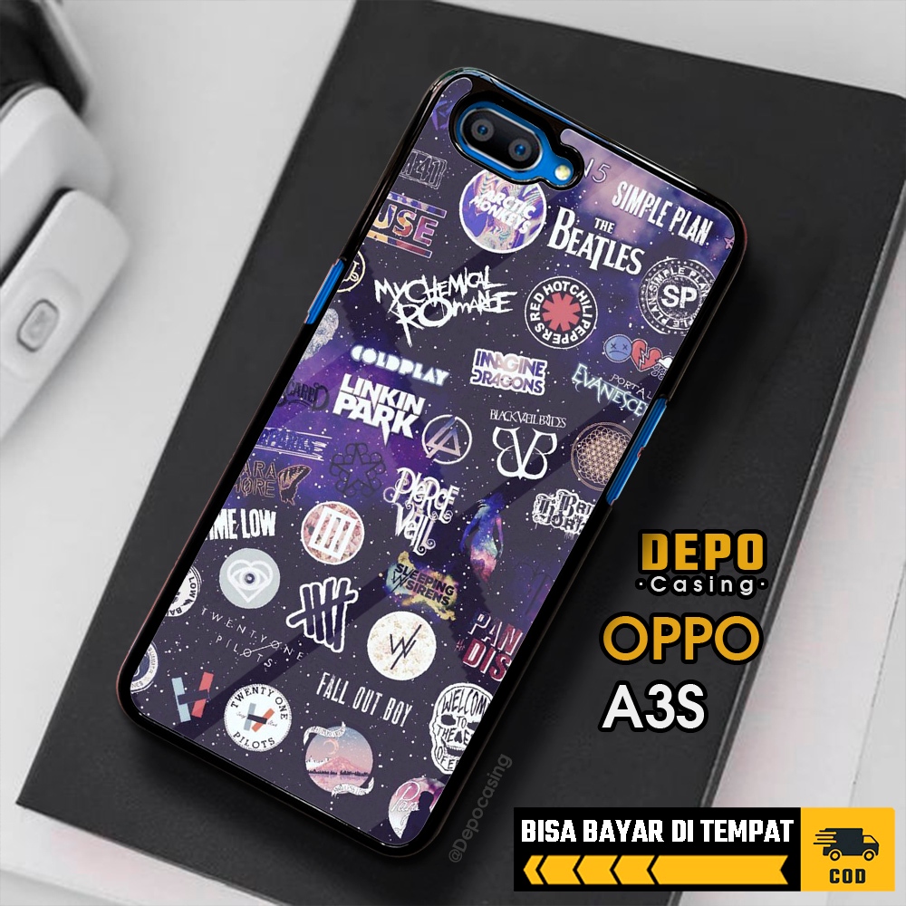 Case Oppo A3S Casing Oppo A3S Casing Depo Casing [MSCB] Case Glossy Case Aesthetic Custom Case Anime