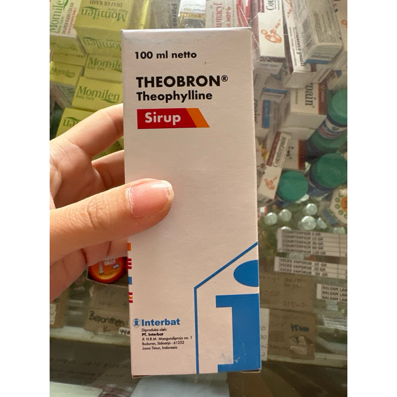 Theobron Sirup Obat Asma Sesak Napas 100mL