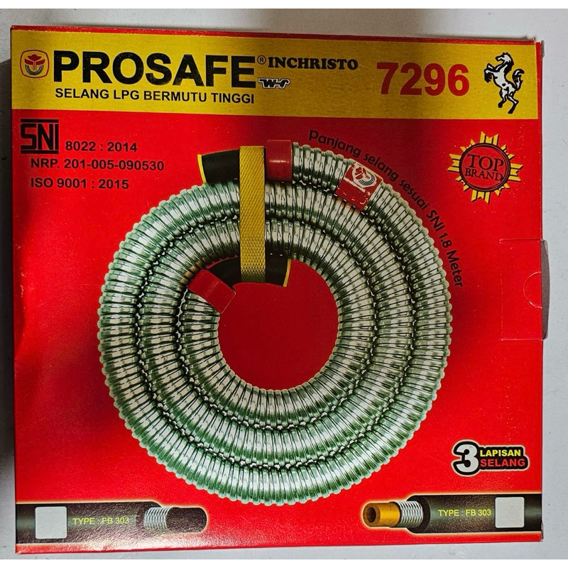 INCHRISTO Prosafe Selang LPG