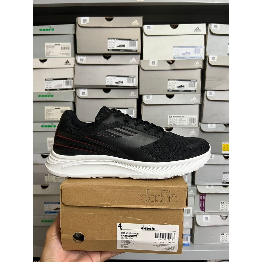 Diadora Korado Black Men Shoes Original