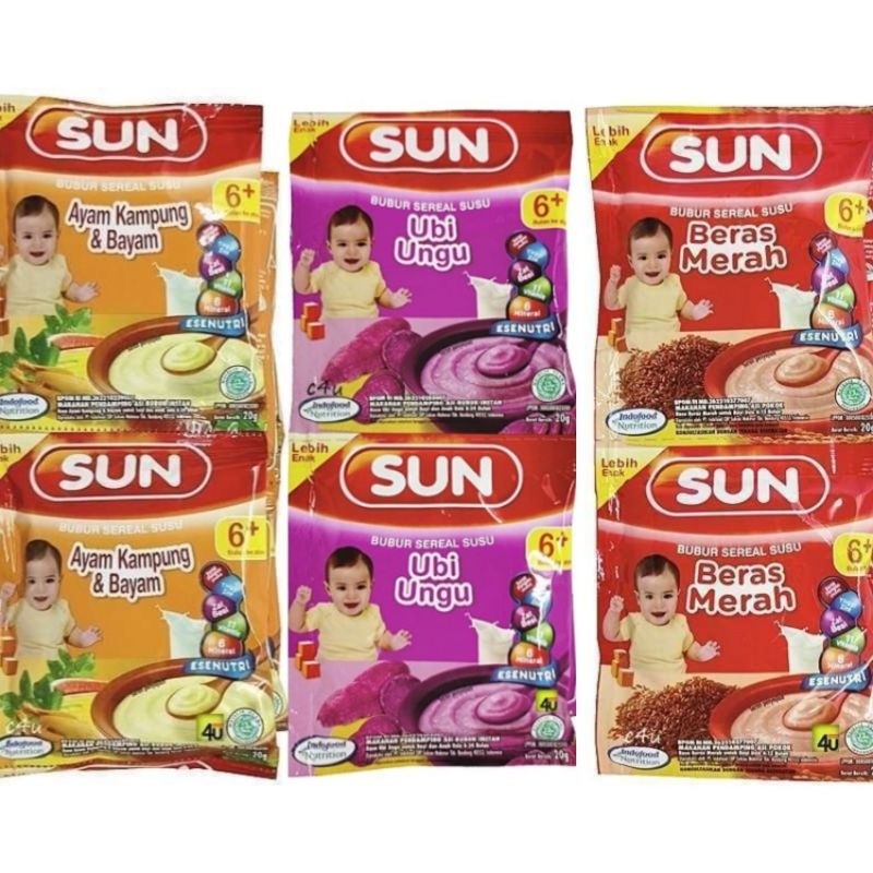 SUN BUBUR BAYI RENCENG ISI 8 SACHET
