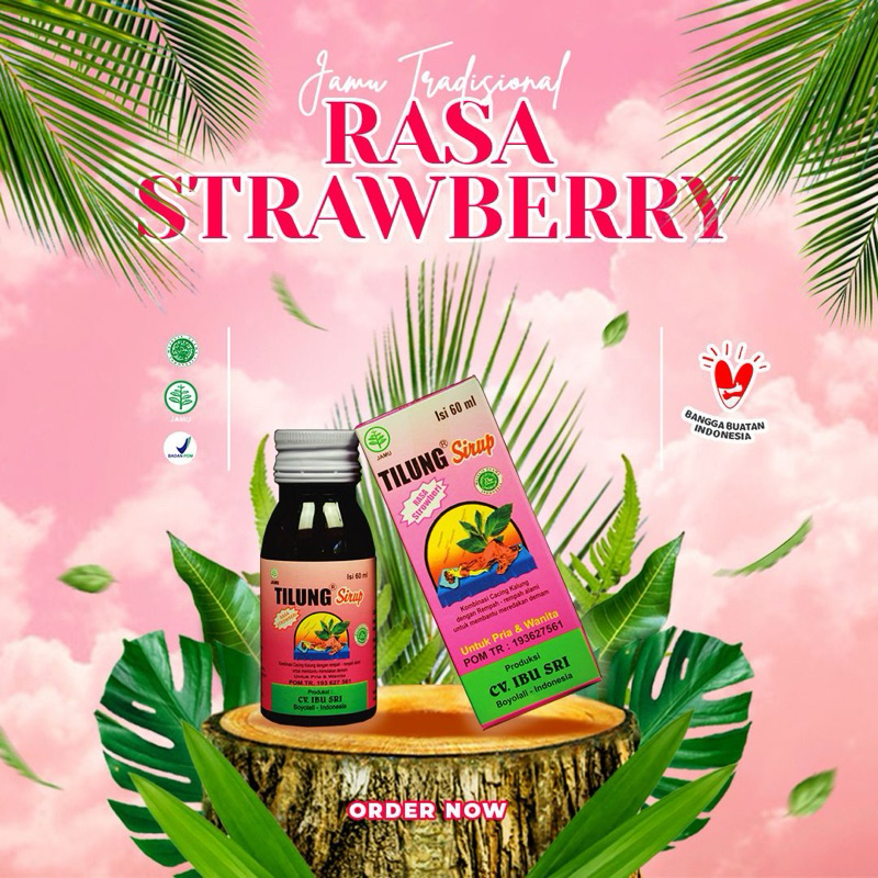 TILUNG SIRUP STRAWBERRY