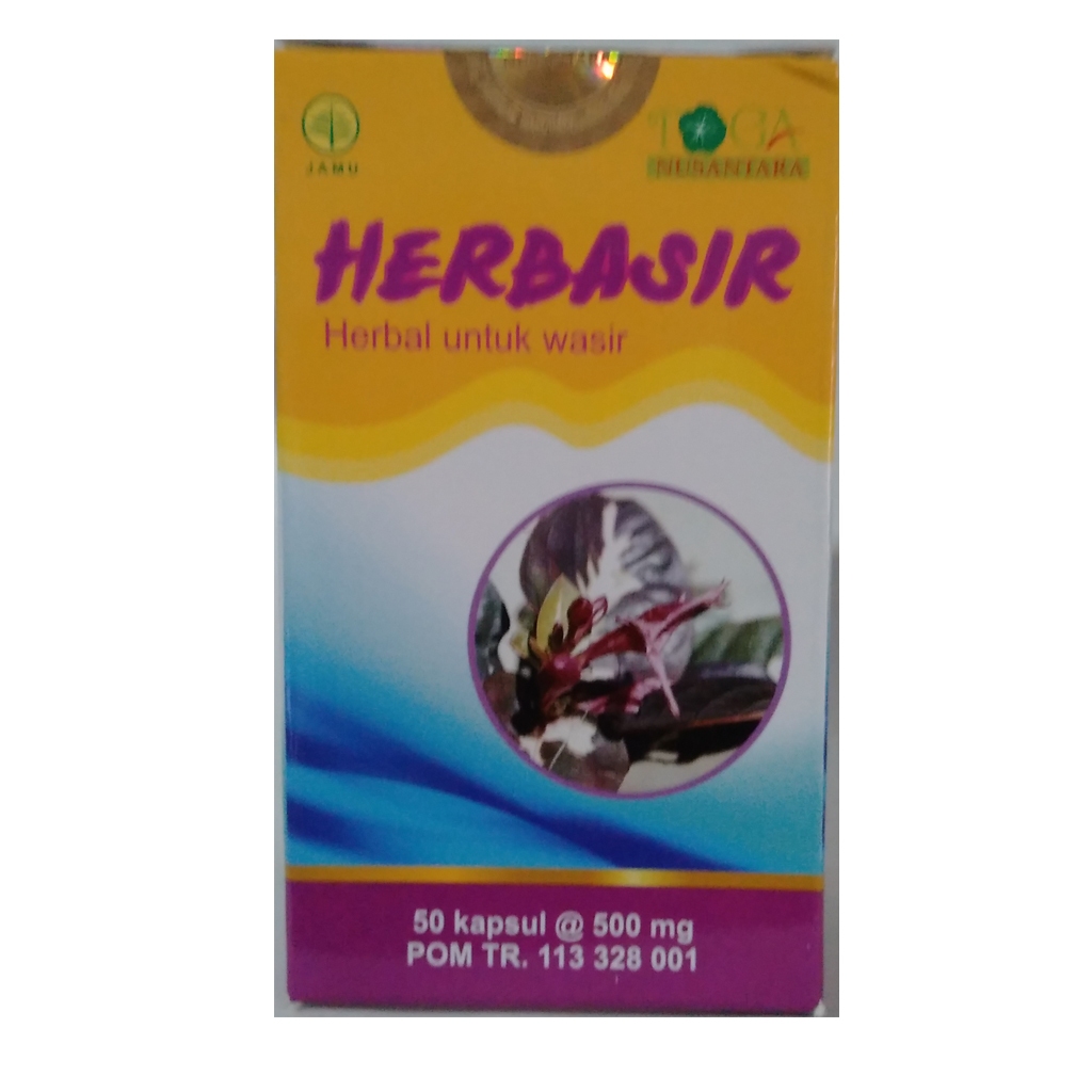 

HERBASIR Kapsul Herbal untuk Wasir TOGA - Exp : 2026