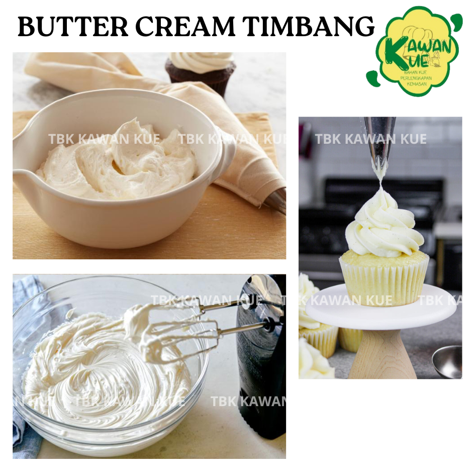 

Butter Cream Timbangan - Butter cream siap pakai - Cream Dekorasi Kue