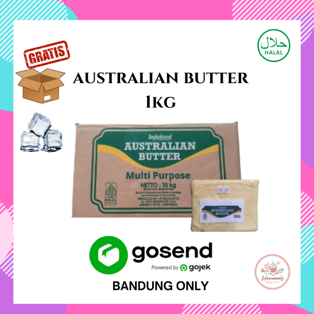 

Australian Butter Unsalted Butter Blend Repack 1 kg