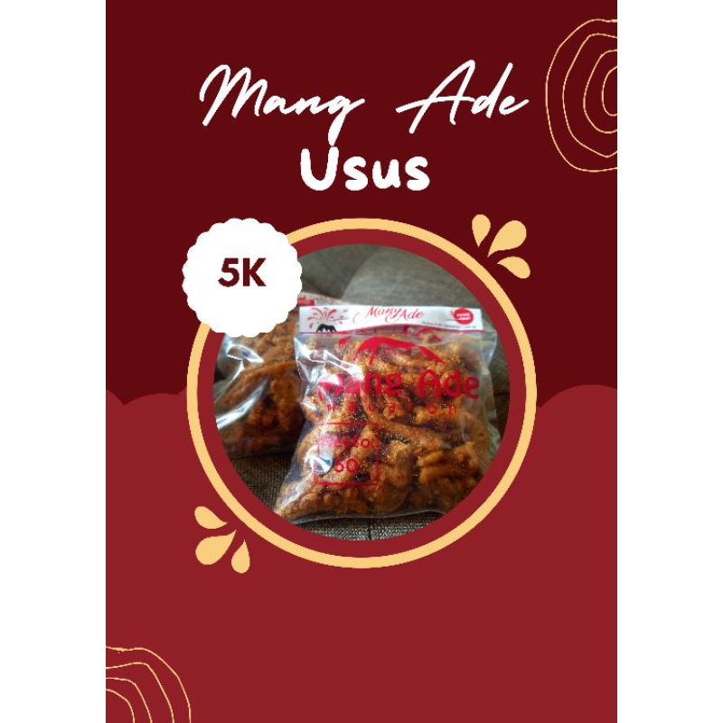 

Mang Ade Usus mini mangade pedas