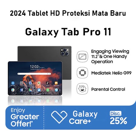 [Bisa COD] Tablet baru 11.2inch【16GB+512GB】Galaxy tab Pro11 untuk pembelajaran dan hiburan kantor ul