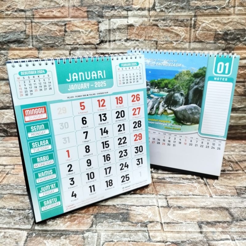 

KALENDER MEJA EXECUTIVE MOTIVASI 2025