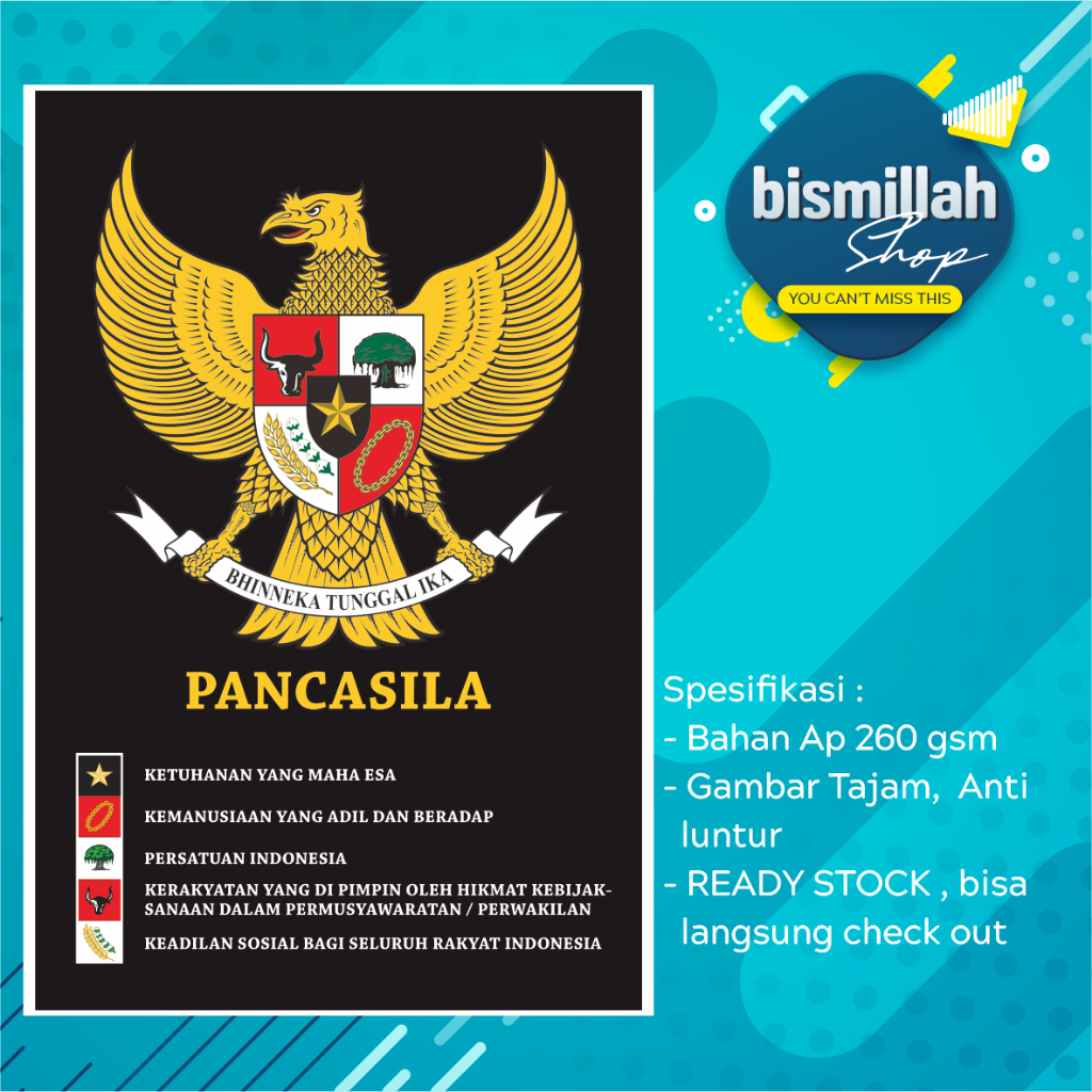 Poster garuda pancasila foto garuda