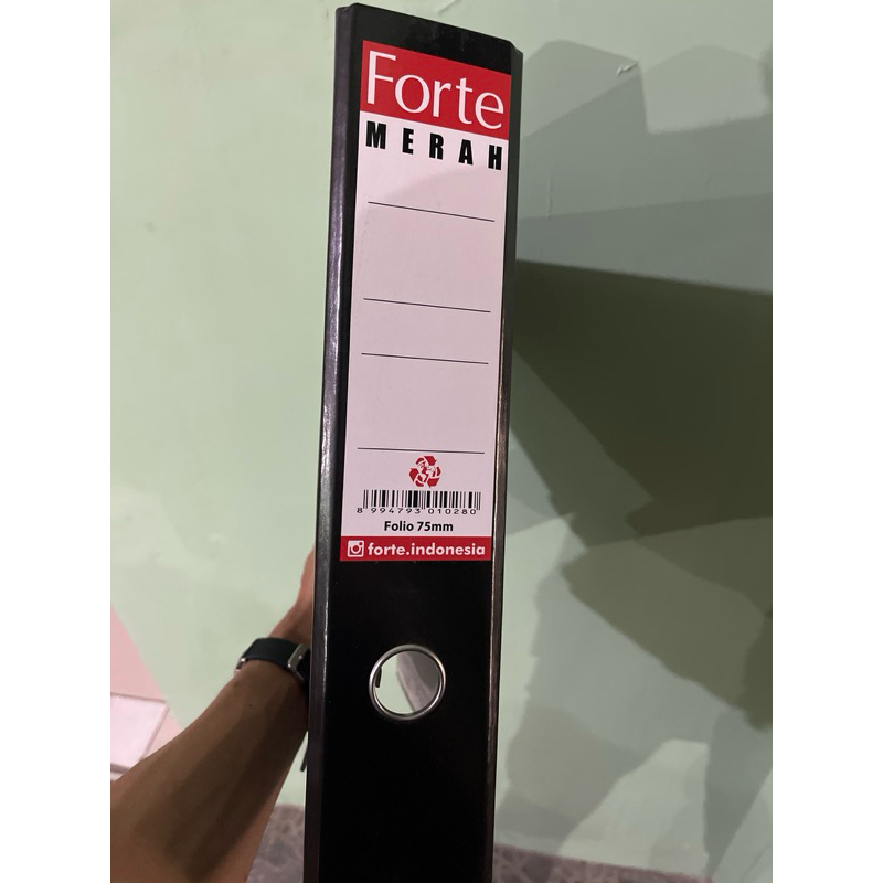 

Odner Merah FORTE 75MM FOLIO / Lever Arch Folio 1401E