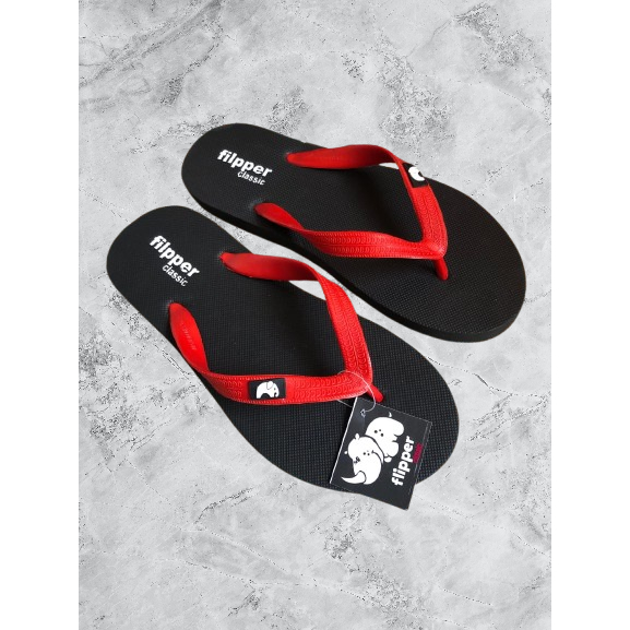 SANDAL JEPIT MERAH PRIA DAN WANITA FIPPER FLIPPER FILPER CLASSIC