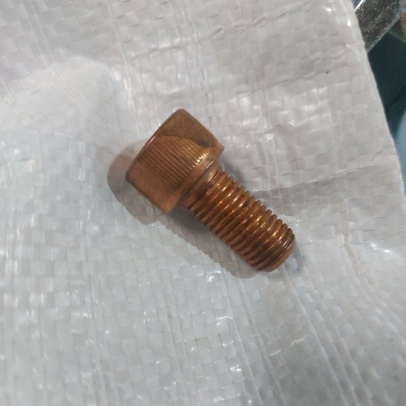 Baut Kiri M10x20 Halus Baut L Drat Kiri Ulir Kiri M10 Setara Baut Spion Kepala Besar