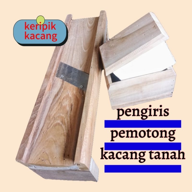 PENGIRIS/PEMOTONG/ KACANG TANAH BAHAN BIKIN MAKANAN RINGAN SEPERTI KERIPIK/PEYEK KACANG