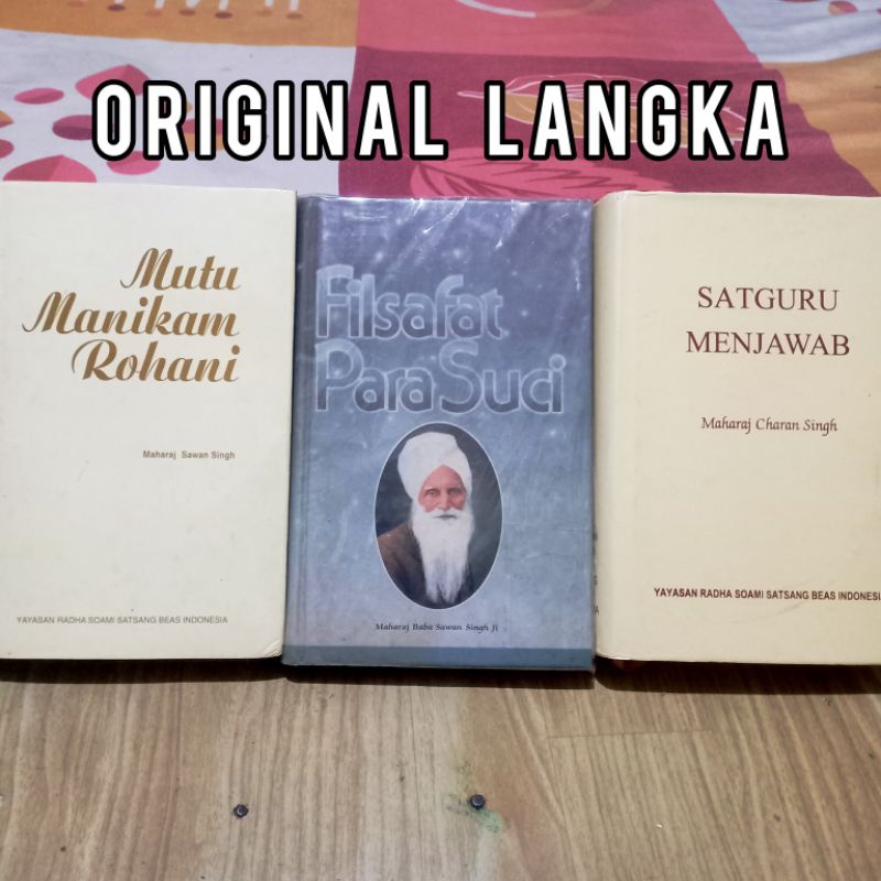 LANGKA maharaj charan singh yayasan radha soami satsang beas indonesia filsafat para suci mutu manik