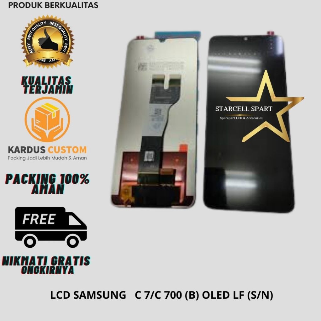 LCD SAMSUNG C 7/C 700 (B) OLED LF (S/N)