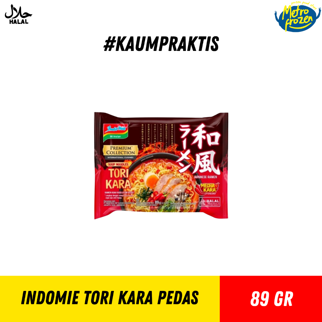 

INDOMIE Tori Kara (Rasa Ayam Pedas)